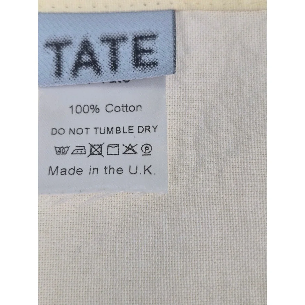 Tate Tea Towel London Landmarks White Cotton Museum Souvenir